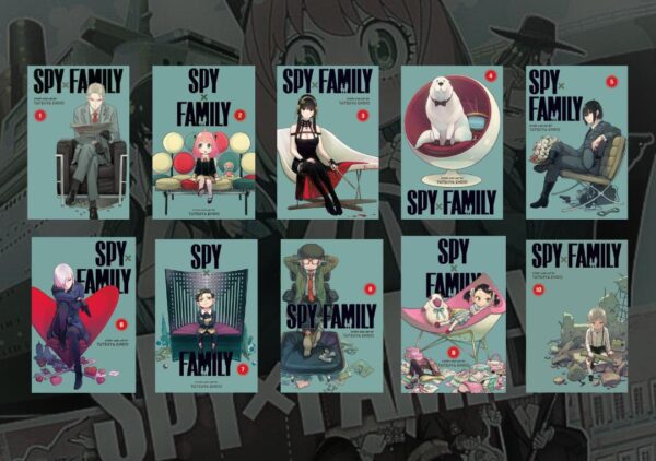 Spy X Family Series, Vol. 1-10 Collection Book Set