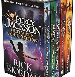 Percy Jackson & the Olympians 5 Children Book Collection Box Set (The Lightning Thief, The Last Olympian, The Titan's Curse, The Sea of Monsters, The Battle of the Labyrinth)