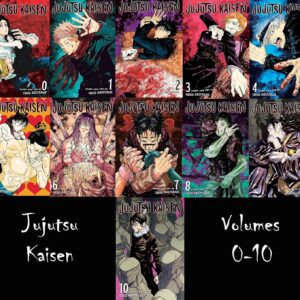 Jujutsu Kaisen Manga Complete Book Set Volumes 0-10