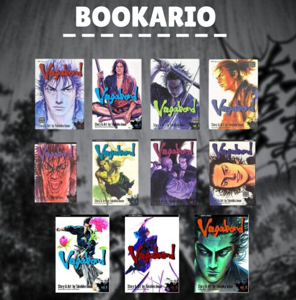 Vagabond (VIZBIG Edition) Complete Collection Manga Set (Vol 1-11) by by Takehiko Inoue Paperback